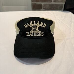 Oakland Raiders Vintage Collection Logo NFL SnapBack Hat Cap Rare NFL